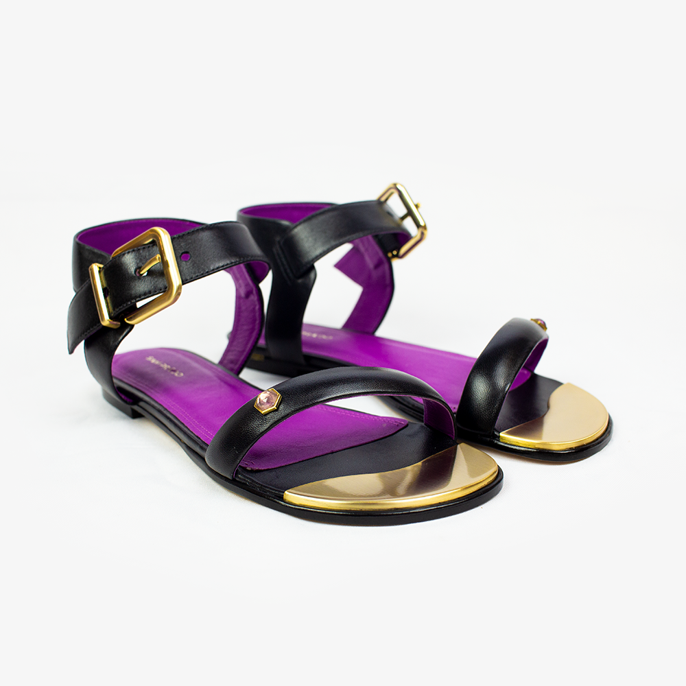 Full view of Sam Prado San Diego Leather Upper sandals